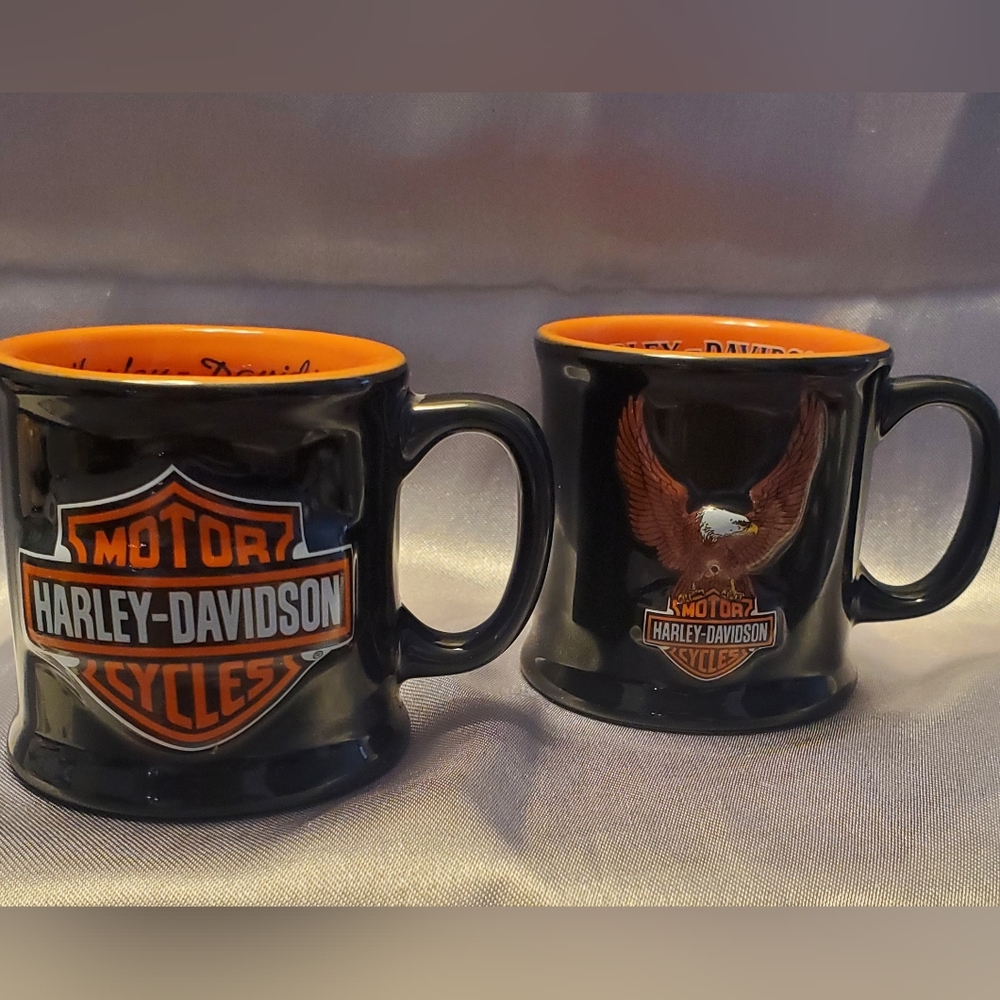 Harley-Davidson Shot Glass Mugs NWOT - Picture 1 of 4